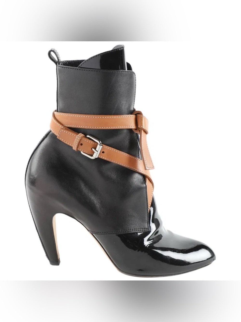 Louis Vuitton Black Ankle Heel Boot Size 39